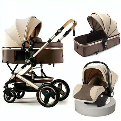 3 mewn 1 Stroller Babanod